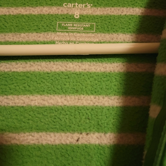 Carter's fleece onesie - Picture 3 of 3